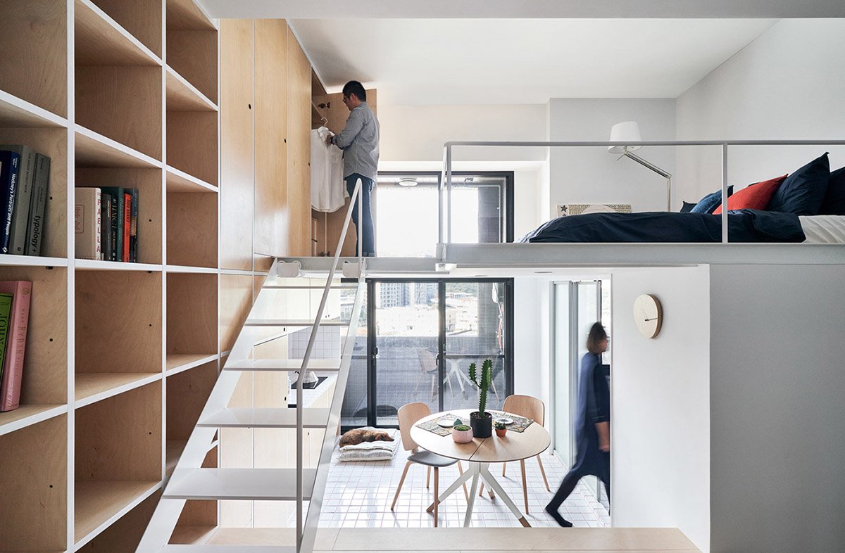 Thiết kế nhà cấp 4 có gác lửng 2 phòng ngủ tiện nghi, rộng rãi