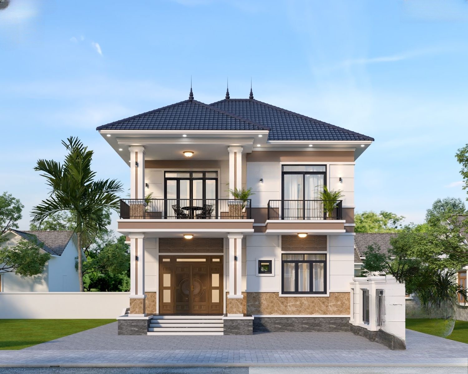 Thiết kế hài hòa, cân đối